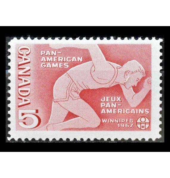 Канада 1967 г. "Панамериканские игры, Виннипег" Канада 1967 г. "Панамериканские игры, Виннипег"