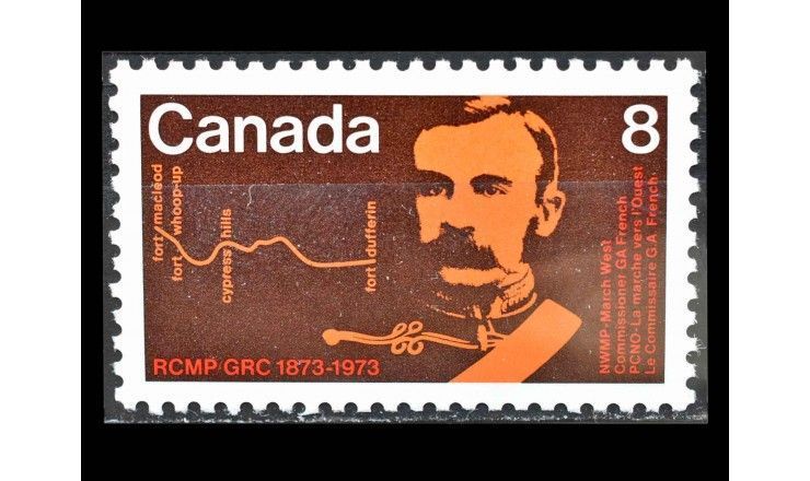 Канада 1973 г. "Столетие Королевской канадской конной полиции"