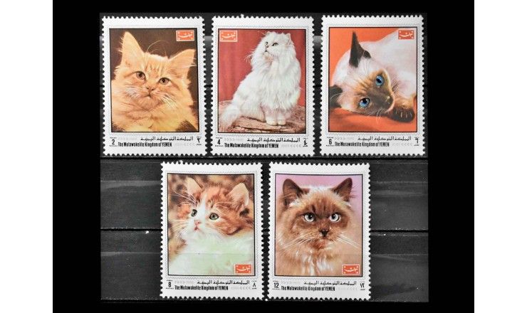 Йемен (Королевство) 1970 г. "Кошки"