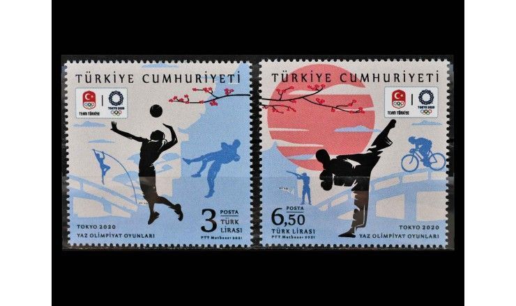 Турция 2021 г. "Летние Олимпийские игры 2020, Токио"