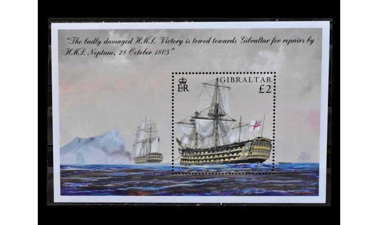 Гибралтар 2005 г. "200-летие Трафальгарской битвы" 