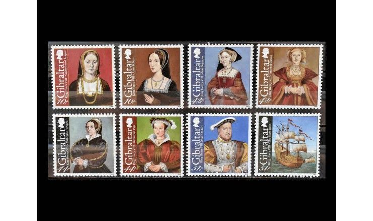 Гибралтар 2009 г. "500 лет восшествия на престол короля Генриха VIII"