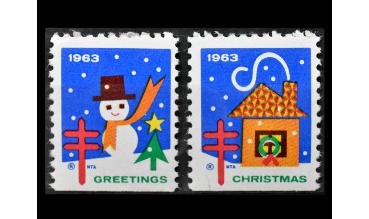 США 1963 г. "Рождество"