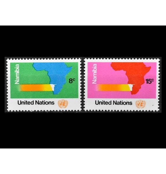 ООН (Нью-Йорк) 1973 г. "5 лет Совету ООН по Намибии"