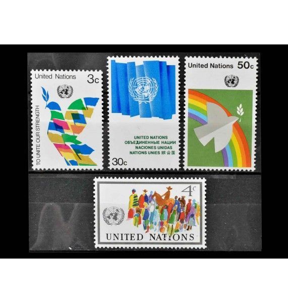 ООН (Нью-Йорк) 1976 г. "Стандартные марки"