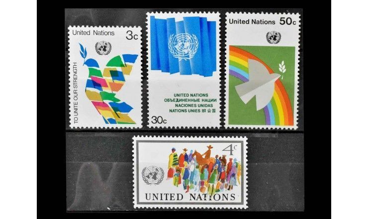 ООН (Нью-Йорк) 1976 г. "Стандартные марки"