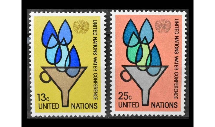 ООН (Нью-Йорк) 1977 г. "Водная конференция ООН"