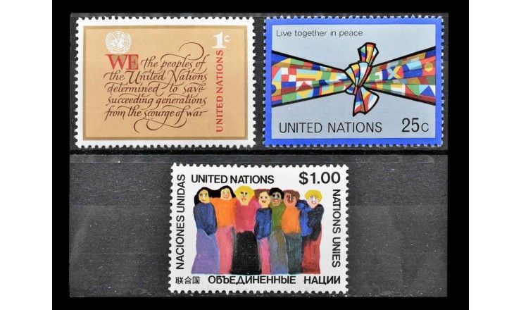 ООН (Нью-Йорк) 1978 г. "Стандартные марки"
