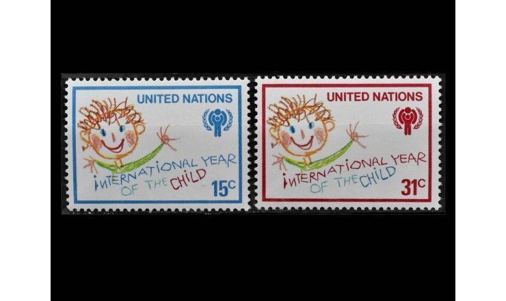 ООН (Нью-Йорк) 1979 г. "Международный год ребенка"