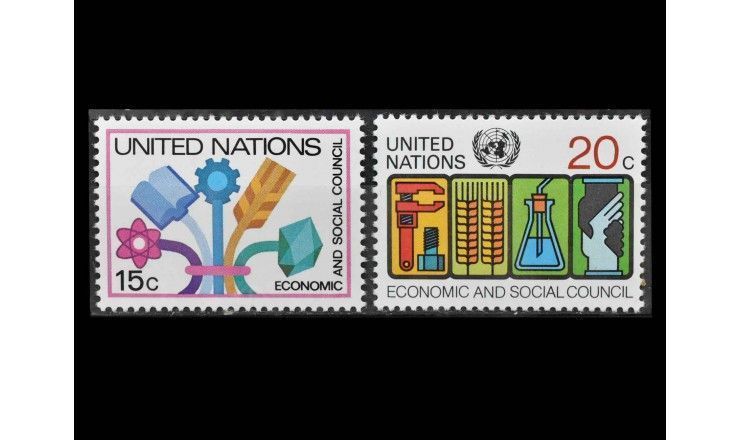 ООН (Нью-Йорк) 1980 г. "Экономический и Социальный Совет ООН (ECOSOC)"