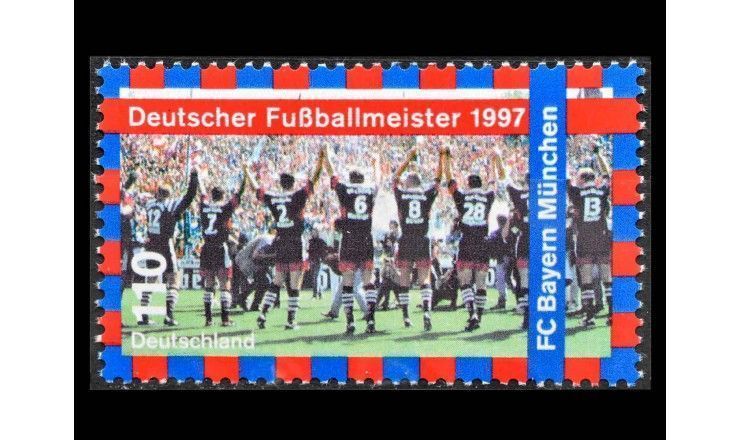 ФРГ 1997 г. "Чемпионы Германии по футболу: ФК Бавария (Мюнхен)"