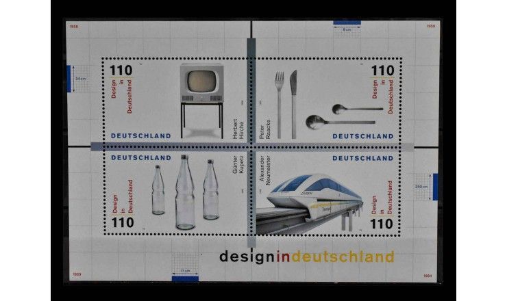 ФРГ 1999 г. "Современный дизайн в Германии"    