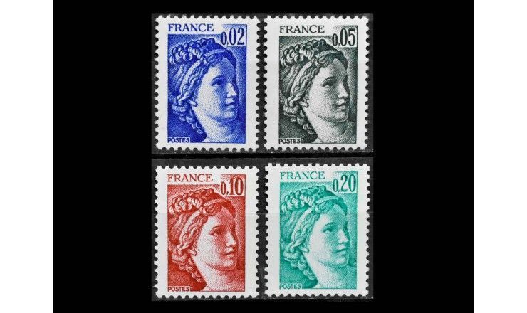 Франция 1978 г. "Стандартные марки: Сабинянка"