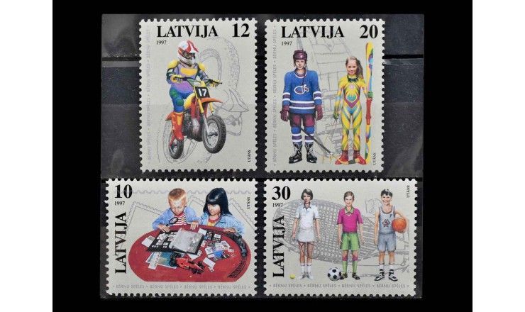 Латвия 1997 г. "Молодежные мероприятия"