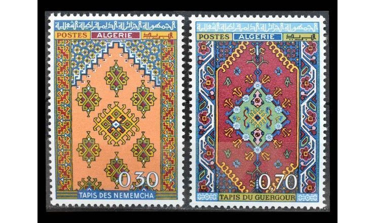 Алжир 1968 г. "Алжирские ковры" 