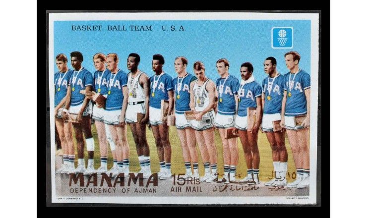 Манама 1969 г. "Золотые медалисты Летних Олимпийских игр, Мексика"