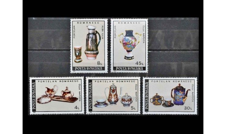 Румыния 1992 г. "Фарфор"