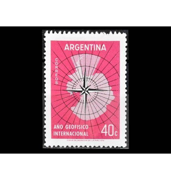 Аргентина 1958 г. "Международный геофизический год"