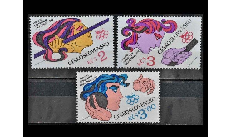 Чехословакия 1976 г. "Летние Олимпийские игры, Монреаль"