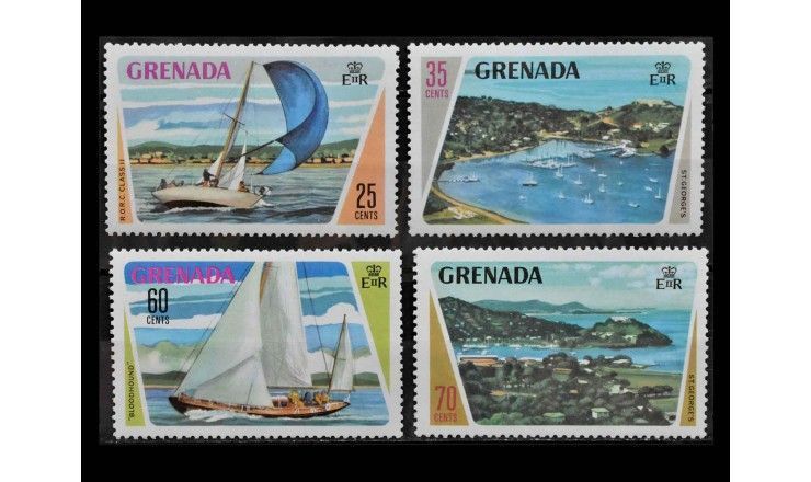 Гренада 1973 г. "Яхты"