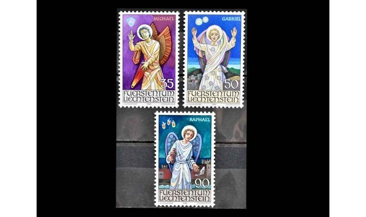 Лихтенштейн 1986 г. "Рождество"