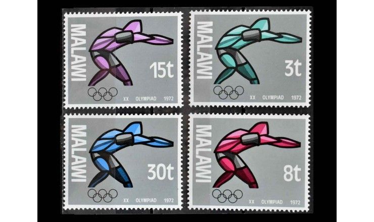 Малави 1972 г. "Летние Олимпийские игры, Мюнхен"