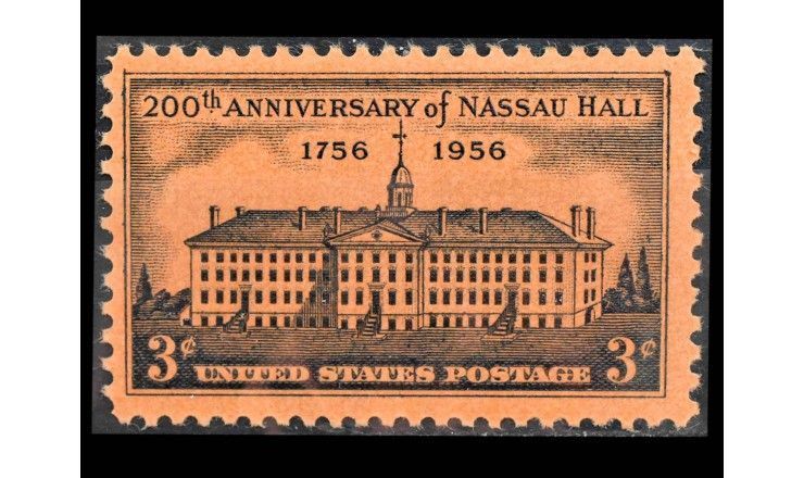 США 1956 г. "Нассау-холл, Принстон"