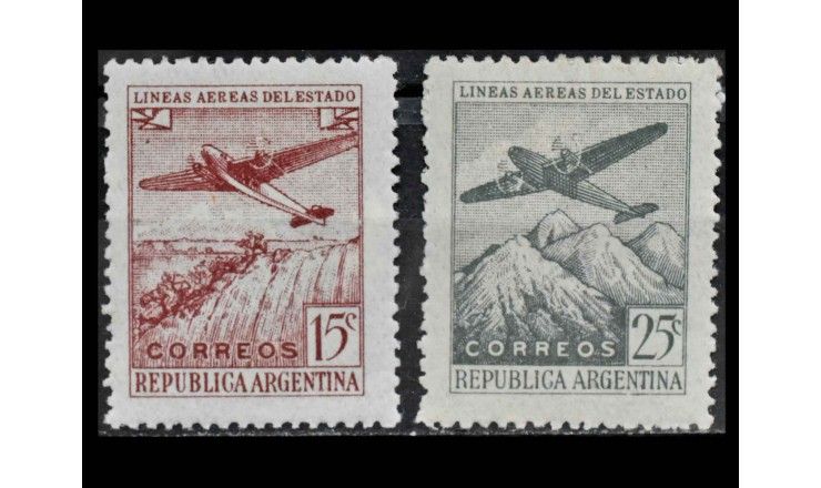 Аргентина 1946/1948 гг. "Аргентинский воздушный транспорт"