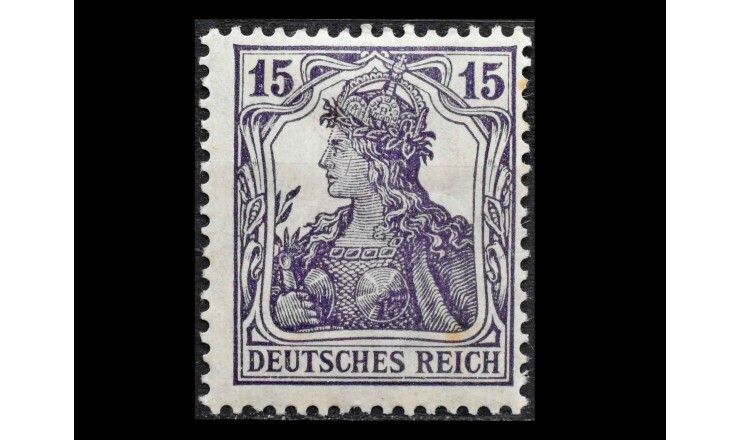 Германия (Империя) 1917 г. "Стандартные марки: Германия"