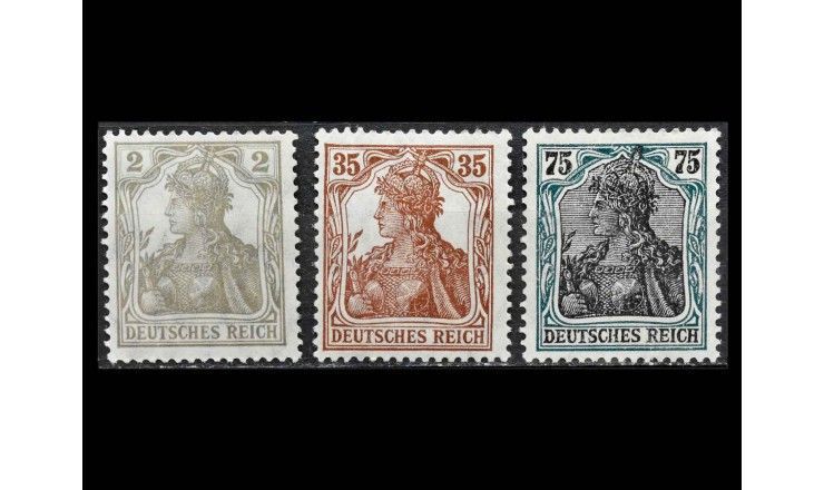 Германия (Империя) 1918/1919 гг. "Стандартные марки: Германия" 