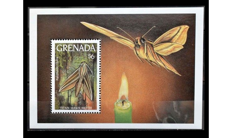 Гренада 1993 г. "Мотыльки"
