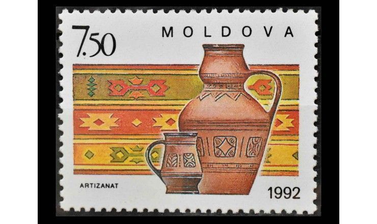 Молдавия 1992 г. "Народное искусство"