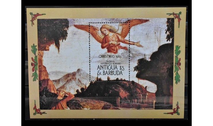 Антигуа и Барбуда 1985 г. "Рождество: картины итальянских художников" 