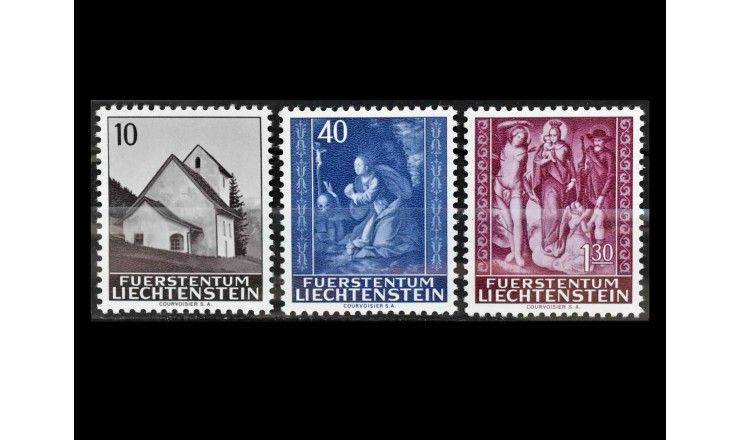 Лихтенштейн 1964 г. "Рождество"