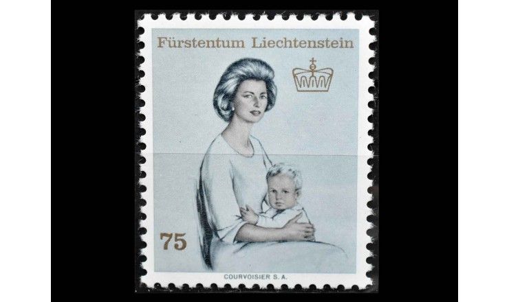 Лихтенштейн 1965 г. "Георгина фон Вильчек (Княгиня Джина)"