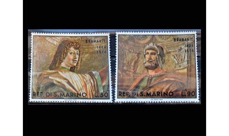 Сан-Марино 1969 г. "Картины Донато Браманте" 