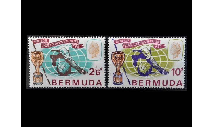 Бермудские Острова 1966 г. "Чемпионат мира по футболу, Англия"