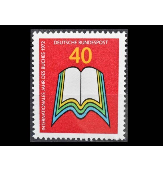 ФРГ 1972 г. "Международный год книги"
