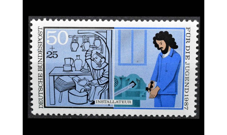 ФРГ 1987 г. "Профессии"