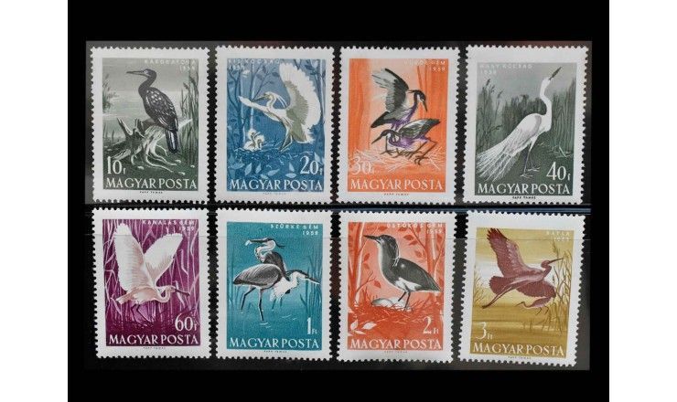 Венгрия 1959 г. "Водоплавающие птицы"