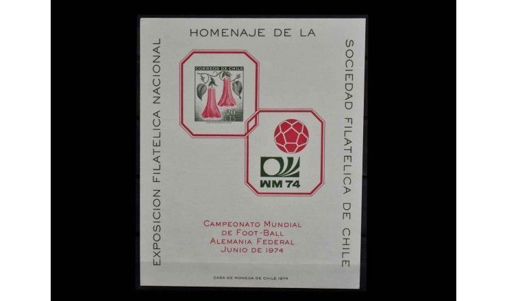 Чили 1974 г. "Чемпионат мира по футболу, Германия"