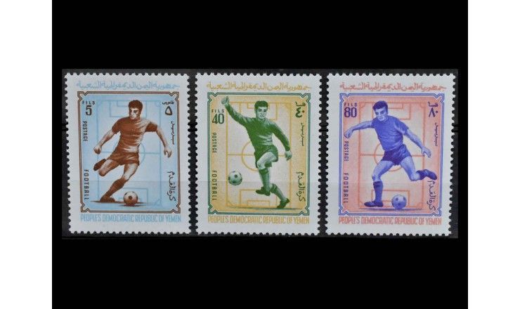 Южный Йемен 1976 г. "Футбол"