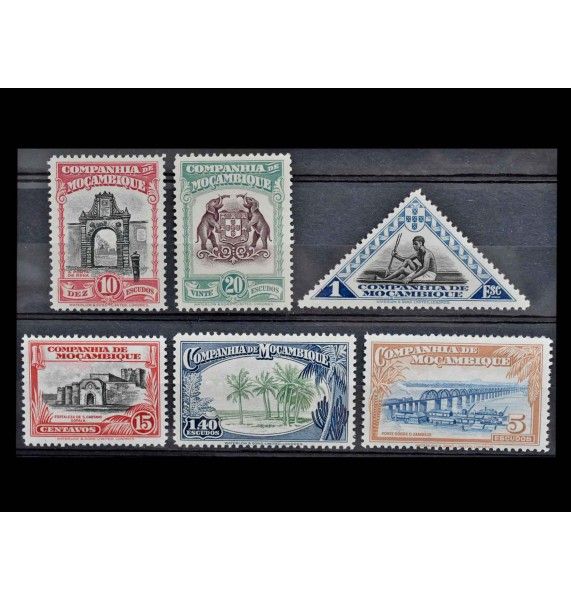 Мозамбик 1937 г. "Стандартные марки: Местные мотивы" 