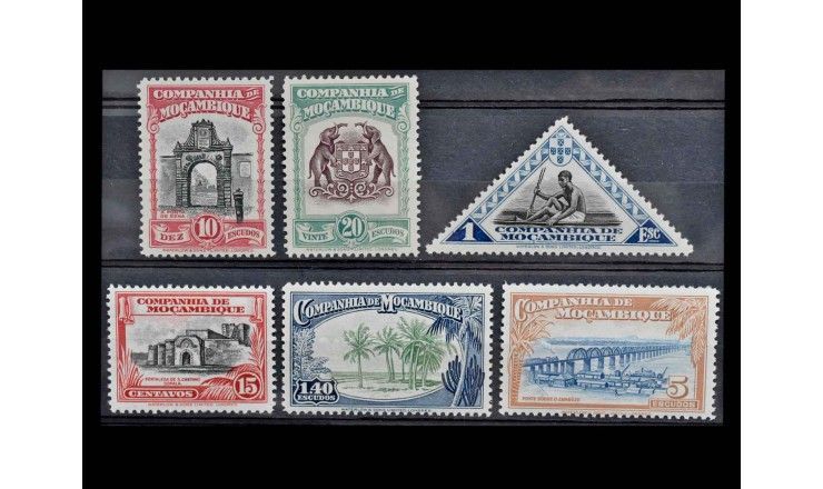 Мозамбик 1937 г. "Стандартные марки: Местные мотивы" 