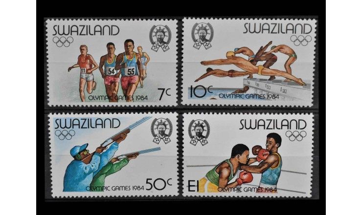 Свазиленд 1984 г. "Летние олимпийские игры, Лос-Анджелес"