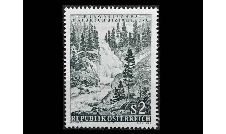 Австрия 1970 г. "Европейский год охраны природы"