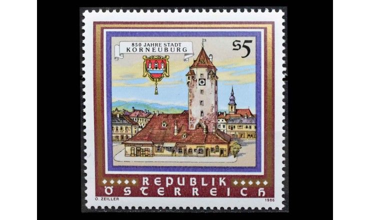 Австрия 1986 г. "850 лет Корнойбургу"