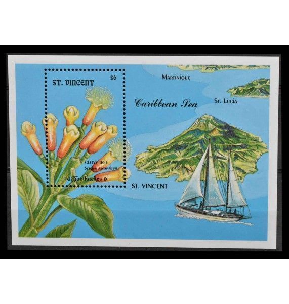 Сент-Винсент и Гренадины 1992 г. "Лекарственные растения Карибов"