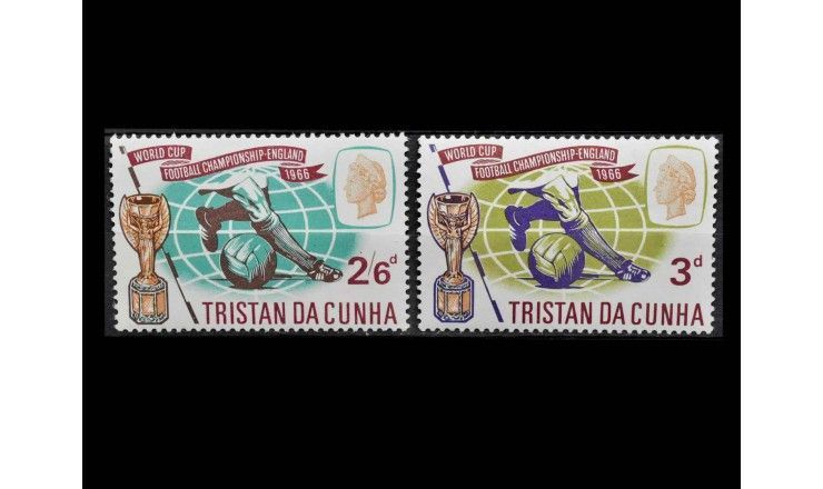Тристан-да-Кунья 1966 г. "Чемпионат мира по футболу, Англия"