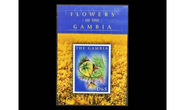 Гамбия 2008 г. "Цветы со всего мира"